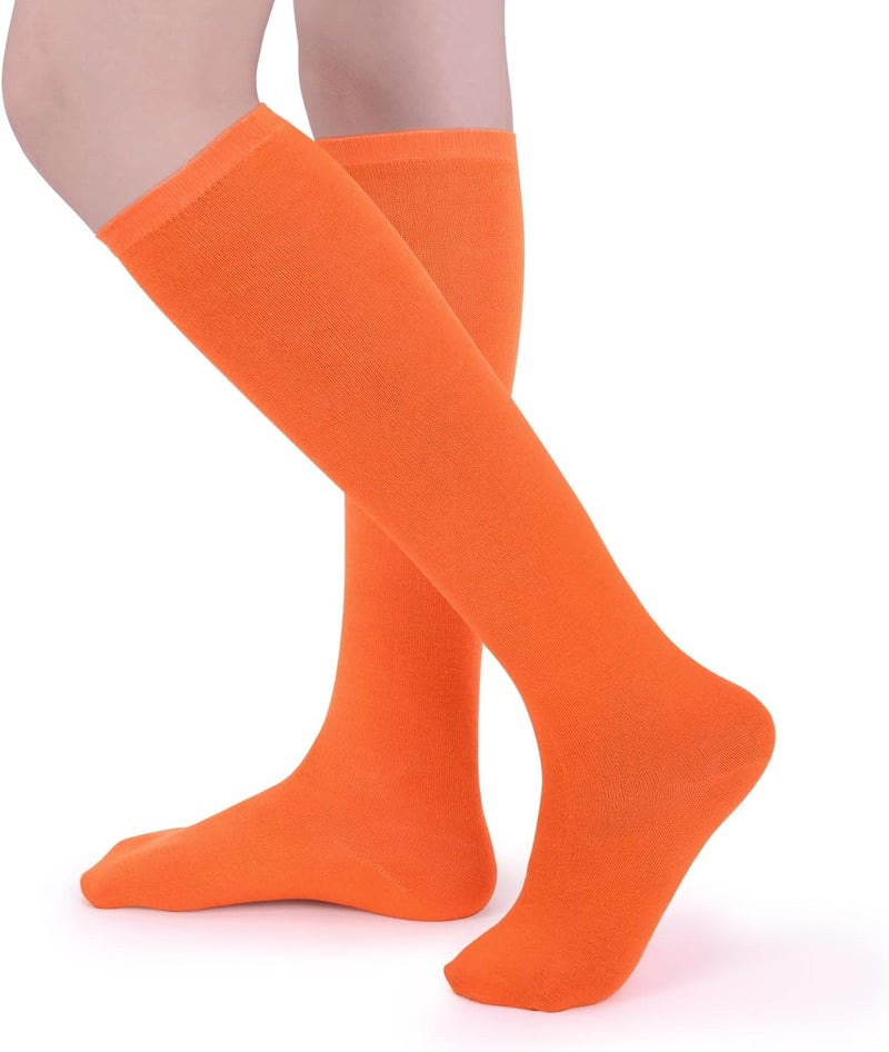 Lainlight Store Knee High Socks for Women Casual Tube Knee Socks Elasticity Long Stockings Halloween Accessories - Image 1